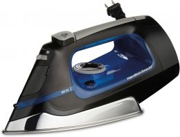 Renewed Hamilton Beach Retractable Cord Iron Stainless Steel