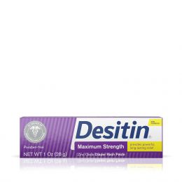 Desitin Diaper Rash Ointment Desitin Maximum Strength Original Paste 1 Oz, Bundle of 3