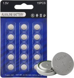 youchen LR1130 1.5V Alkaline Button Cell Battery 15 Pack, Bundle of 6
