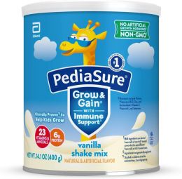 PediaSure Grow & Gain Shake Mix 14.1 oz, Bundle of 2