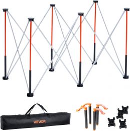 VEVOR Portable Folding Workstand Foldable Portable 2.18 ft, 2500 lbs, 15 x 2