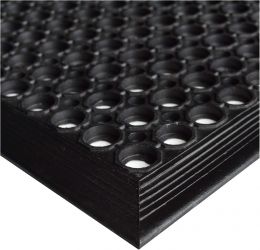 UNIMAT Anti-Fatigue Outdoor Rubber Drainage with Non-Slip Backing Heavy Duty Mat for Heavy Duty