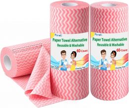 PandS Reusable Paper Towels 2 Pack, Bundle of 2