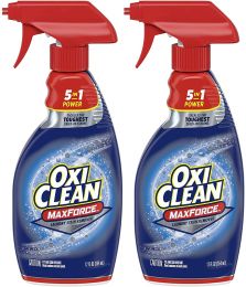 OxiClean Max Force 5 in 1 Power Laundry Stain 5 in, 12 oz, Bundle of 2