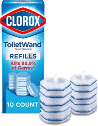 Clorox ToiletWand Toilet Cleaner Refills 10 Count, Bundle of 3