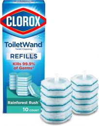 Clorox ToiletWand Toilet Cleaner Refills 10 Ct, Bundle of 3