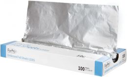 ForPro Professional Collection Embossed Foil Sheets 1200S Aluminum, Bundle of 3