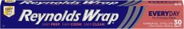 Reynolds Wrap Everyday Strength Aluminum Foil Roll Aluminum 12 Inches, Bundle of 6