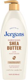 Jergens Shea Butter Body Lotion, Bundle of 4