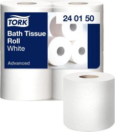 Tork Advanced Bath Tissue Roll White T24