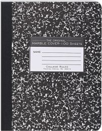 ROARING SPRING Hard Cover Composition Notebook, Bundle of 3