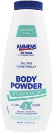 AMMENS Powder Shower Fresh 11 oz 11 oz, Bundle of 3