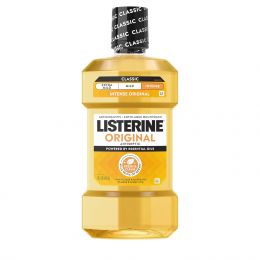 Listerine Original Intense Antiseptic Oral Care Mouthwash to Kill 1 L, Bundle of 4