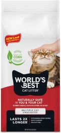 World's Best Cat Litter Multiple Cat 8 lb, Bundle of 2