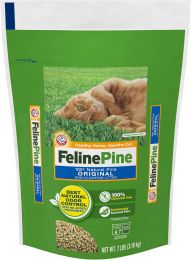 Feline Pine Cat Litter Original 7lb 7lb, Bundle of 2
