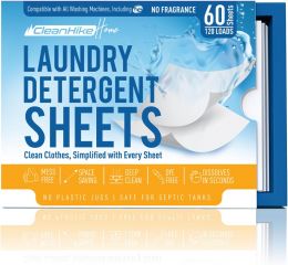 CleanHike Laundry Detergent Sheets, Bundle of 3