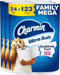 Charmin Ultra Soft Cushiony Touch Toilet Paper