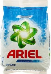 ARIEL Laundry Powder Detergent 500G 3-Pack, Bundle of 2