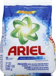 ARIEL Powder Detergent 17 Ounce, Bundle of 3