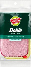 Scotch-Brite Dobie Scrub & Wipe Cloths 2 Pack, Bundle of 8