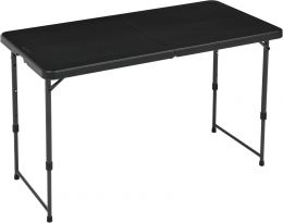 Visit the Store Portable 4 Ft Rectangular Folding Dining Table Portable 4 Ft, 33.9 in, 8 x 23