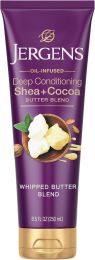 Jergens Shea and Cocoa Whipped Body Butter Lotion 8.5 Oz, Bundle of 4