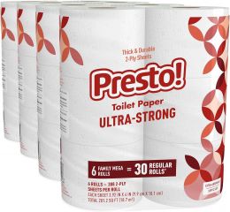 Presto! Brand - Presto! Ultra-Strong 2-Ply Toilet Paper