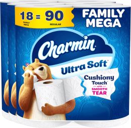 Charmin Ultra Soft Cushiony Touch 2-Ply Toilet Paper