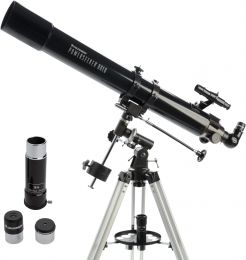 Celestron PowerSeeker 80EQ Refractor Telescope for Moon & Planet