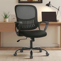 Sweetcrispy Home Office Managerial Executive Chair with Ergonomic Design