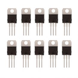 HUABAN 10PCS L7808CV L7808 Positive Voltage Regulator IC TO-220, Bundle of 4