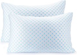 Clara Clark Cooling Pillows for 2 Pack, 18 x 26