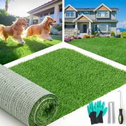 LOOBANI Synthetic Artificial Turf Roll 4 Feet, 6 Feet