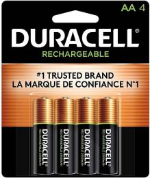 DURACELL AA NiMH Battery Rechargeable, Bundle of 2