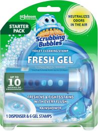 Scrubbing Bubbles Fresh Gel Automatic Toilet Bowl Cleaner 6 Ct, Bundle of 5