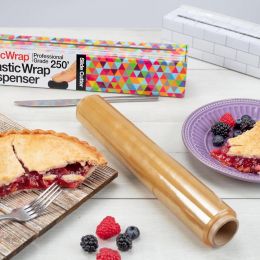 ChicWrap Plastic Wrap - 1x Large 12" x 250' Plastic, Bundle of 2