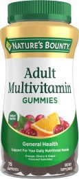 Nature's Bounty Adult Multivitamin Gummies, Bundle of 3
