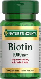 Nature's Bounty Biotin, Bundle of 4