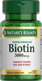 Nature's Bounty Biotin, Bundle of 4