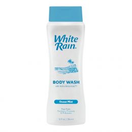 White Rain Ocean Mist Body Wash for Men & Women, Bundle of 4