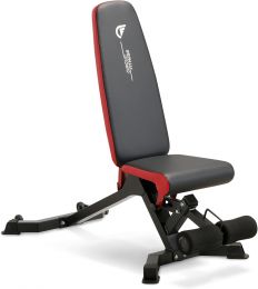 CIRCUIT FITNESS 5-Position Utility Weight Bench with Adjustable Seat for