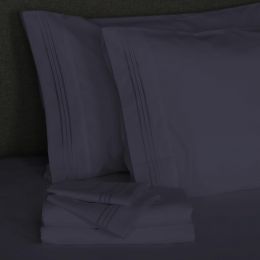 Furinno Angeland 4-Piece Microfiber Full Size Bed Sheet Set Microfiber 4-Piece, Bundle of 3