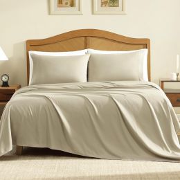 Cleva ClevaHome King Sheets Set 4-Piece, Bundle of 2