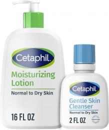 Cetaphil Moisturizing Lotion 16oz 16oz, 2oz, Bundle of 2