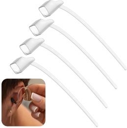 EBaokuup 4 Pcs Hearing Aid Sports Lock Portable, Bundle of 3