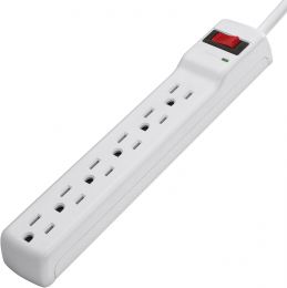 Belkin 6-Outlet Power Strip Surge Protector with 3-Foot Power, Bundle of 2