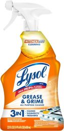 Lysol All Purpose Kitchen Cleaner Spray 22 oz, Bundle of 6