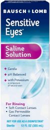 Bausch + Lomb Sensitive Eyes Saline Solution, Bundle of 2