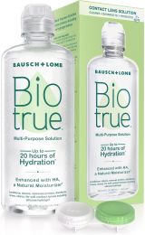 Biotrue Multi-Purpose Contact Lens Solution with Case, Bundle of 3