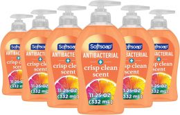 Softsoap Antibacterial Liquid Hand Soap Pump, Bundle of 7
